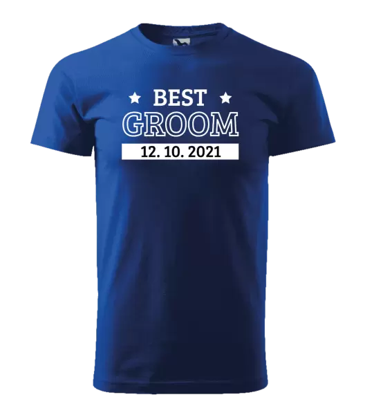 Pánske tričko Best groom