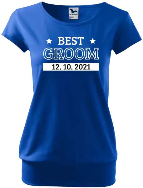 Dámske tričko Best groom