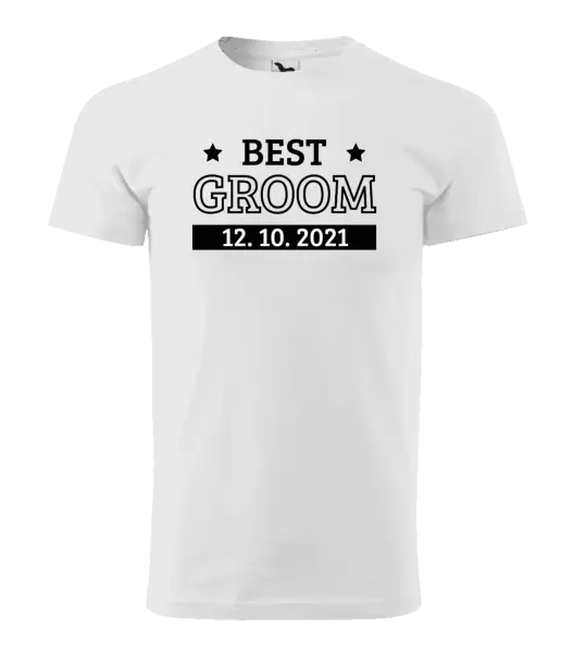 Pánske tričko Best groom