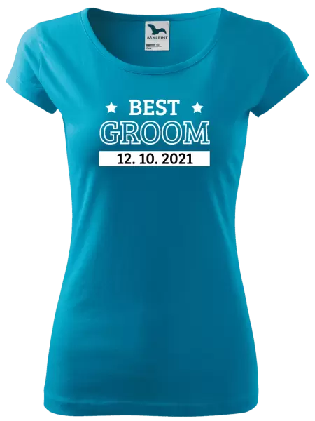 Dámské tričko Best groom
