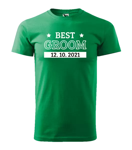 Pánske tričko Best groom
