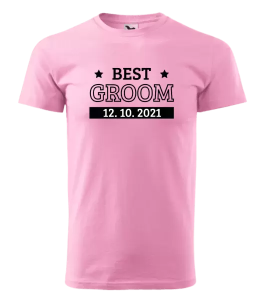 Pánske tričko Best groom
