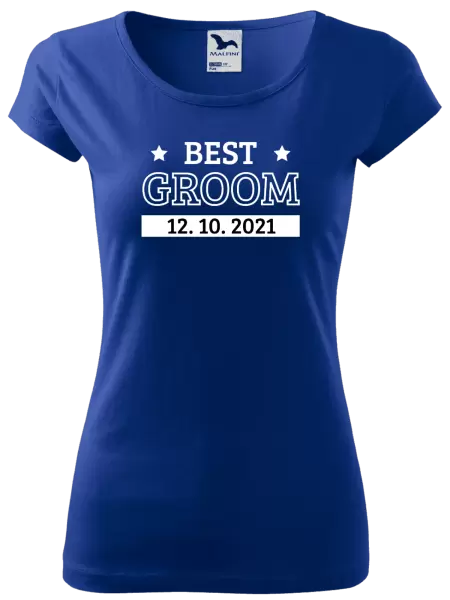 Dámské tričko Best groom