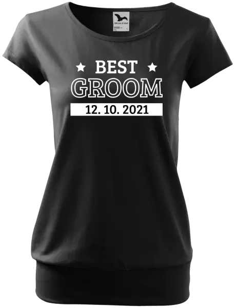 Dámske tričko Best groom