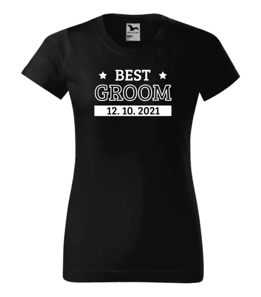Dámske tričko Best groom