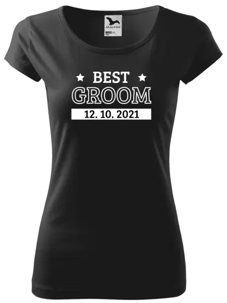 Dámske tričko Best groom