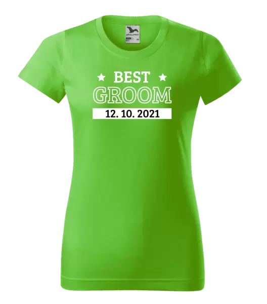 Dámske tričko Best groom