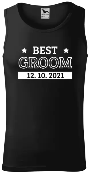 Pánske tielko Best groom