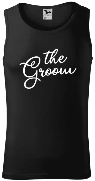 Pánské tílko The Groom - nápis