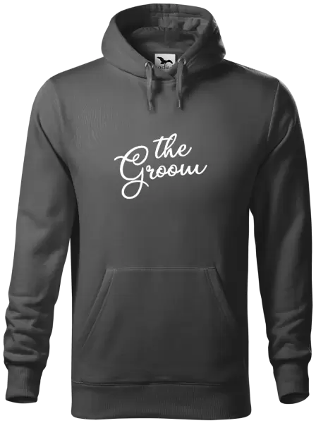 Pánská mikina The Groom - nápis