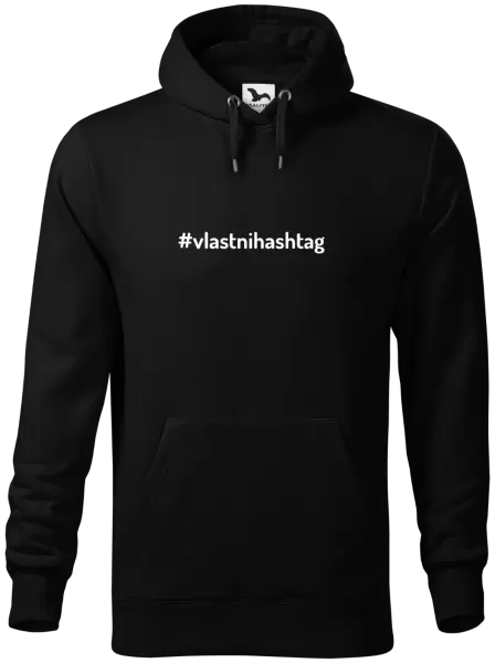 Pánská mikina Vlastní hashtag
