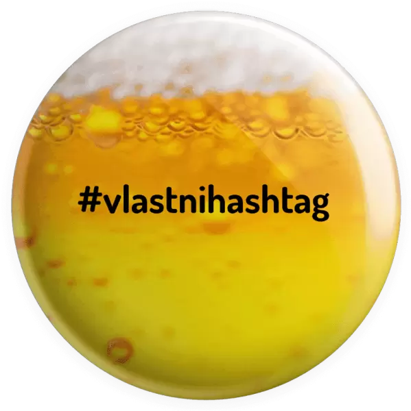 Placka Vlastní hashtag