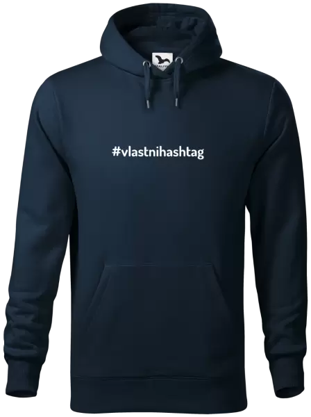Pánská mikina Vlastní hashtag