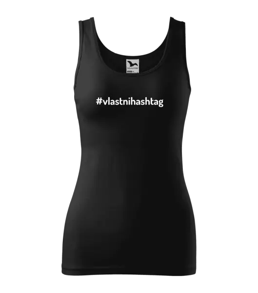 Dámské tílko Vlastní hashtag