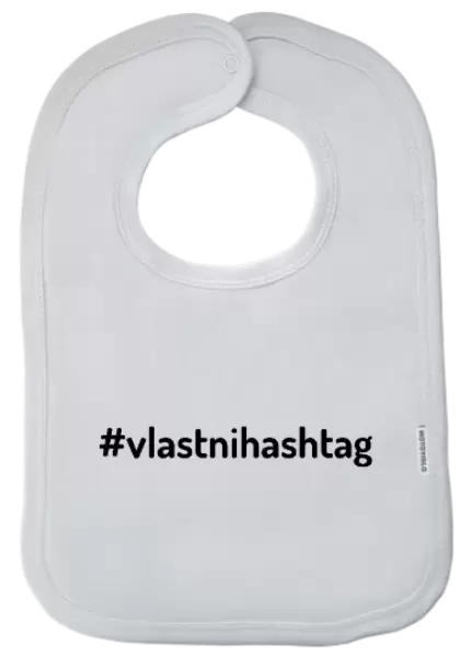 Dětský bryndák Vlastní hashtag