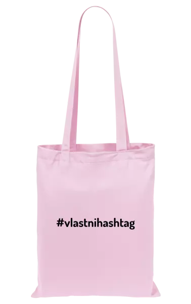 Látková taška Vlastní hashtag