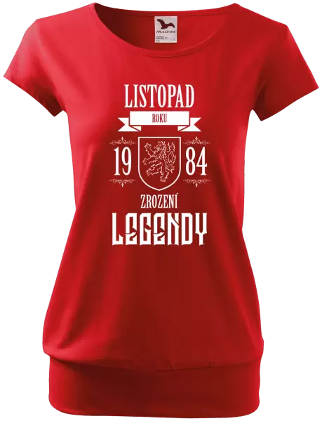 Dámské tričko Zrození legendy