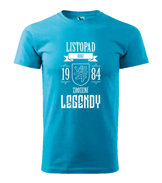 Pánské narozeninové tričko Zrození legendy