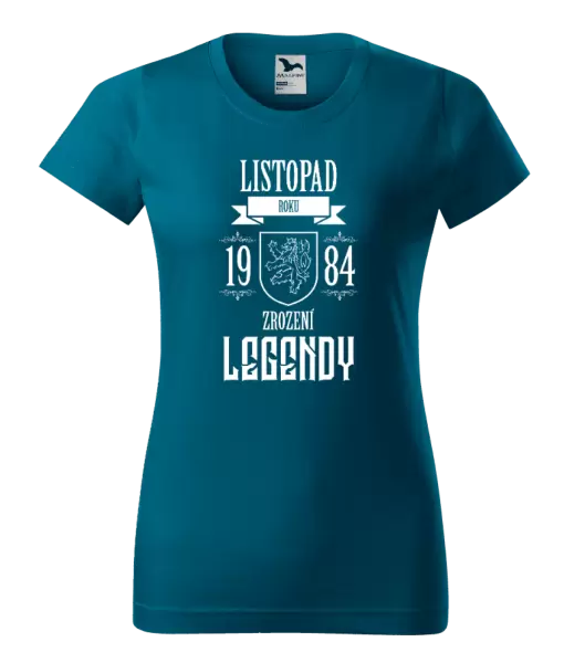 Dámské narozeninové tričko Zrození legendy