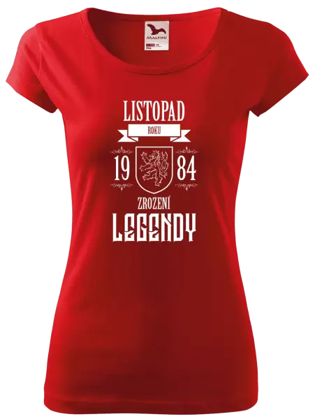 Dámské tričko Zrození legendy