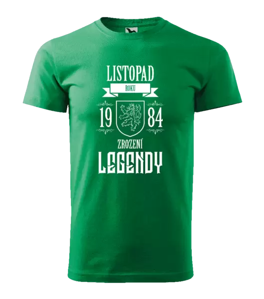 Pánské narozeninové tričko Zrození legendy