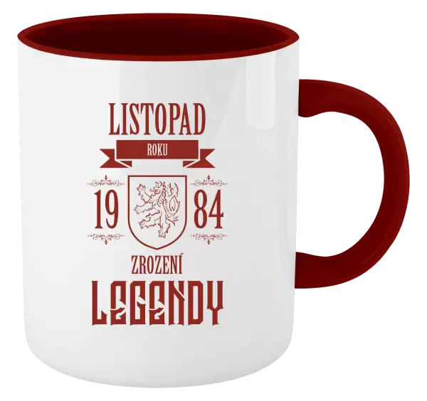Hrnek Zrození legendy
