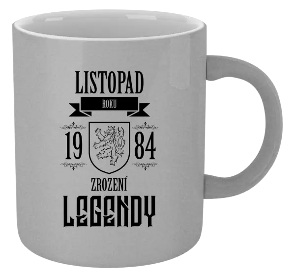 Metalický hrnek Zrození legendy