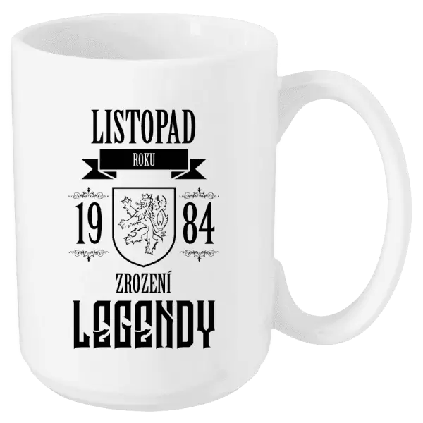 Hrnek Zrození legendy