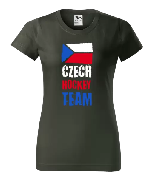 Dámské tričko Czech hockey team