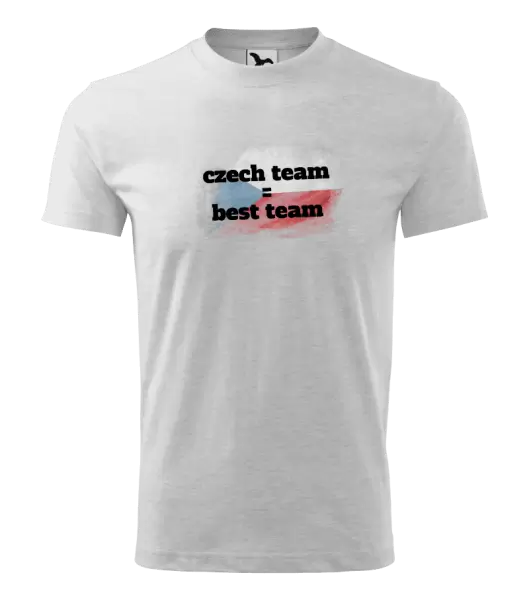 Dětské tričko Czech team = best team