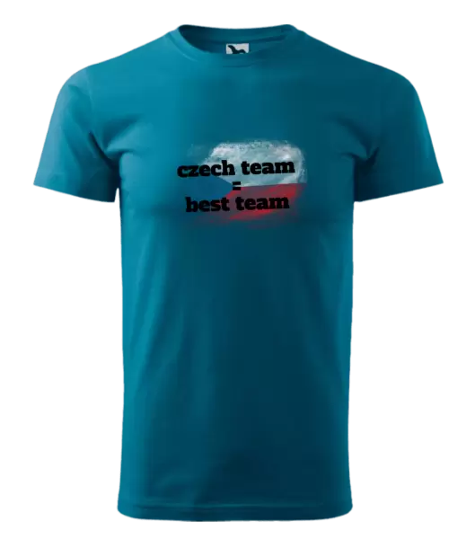Pánské tričko Czech team = best team