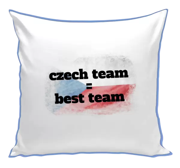 Polštář Czech team = best team