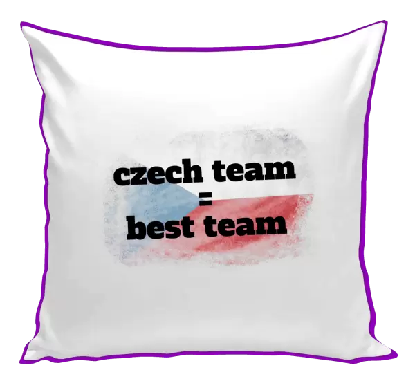 Polštář Czech team = best team