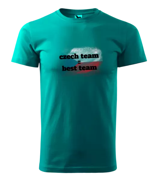 Pánské tričko Czech team = best team