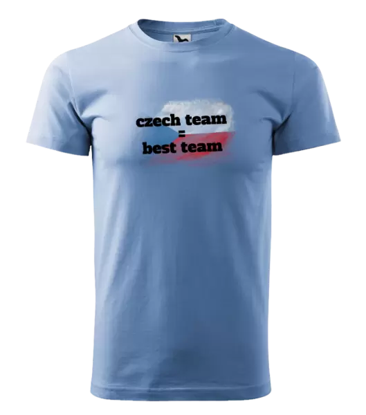 Pánské tričko Czech team = best team