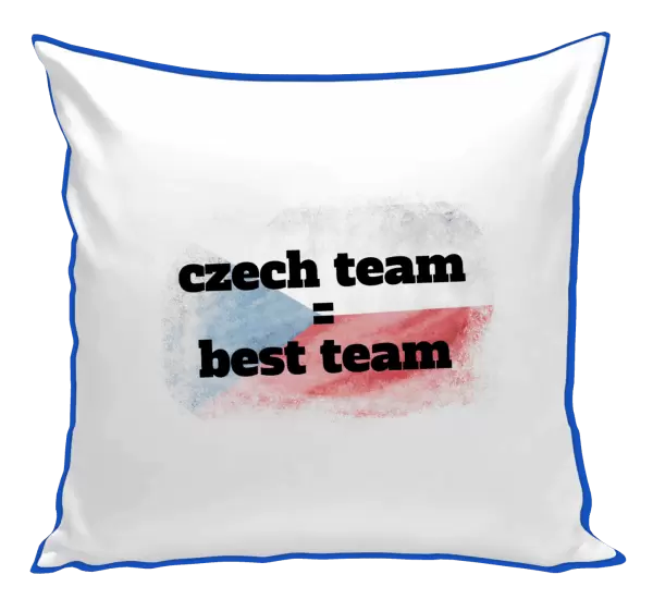 Polštář Czech team = best team