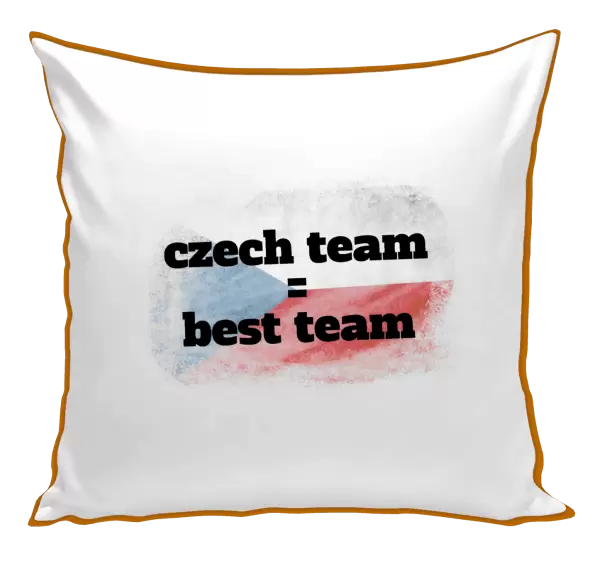 Polštář Czech team = best team