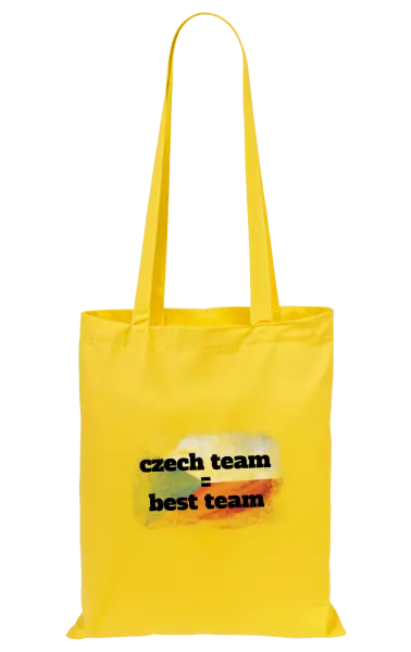 Látková taška Czech team = best team