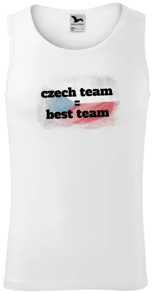 Pánské tílko Czech team = best team