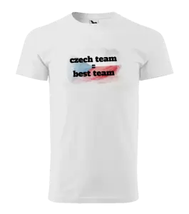 Pánské tričko Czech team = best team