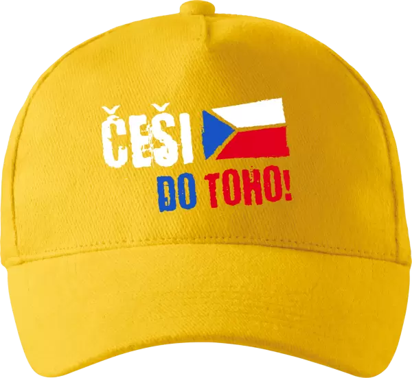 Kšiltovka Češi, do toho! - vlajka