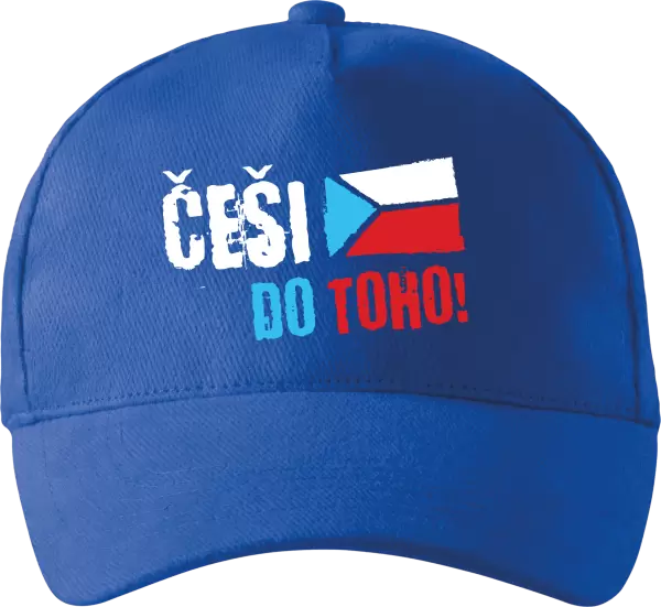 Kšiltovka Češi, do toho! - vlajka