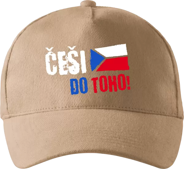 Kšiltovka Češi, do toho! - vlajka