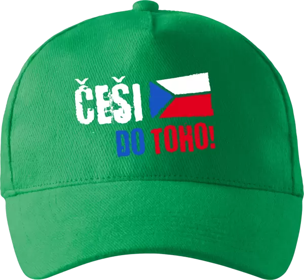 Kšiltovka Češi, do toho! - vlajka