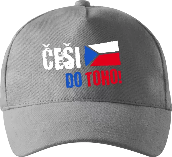 Kšiltovka Češi, do toho! - vlajka