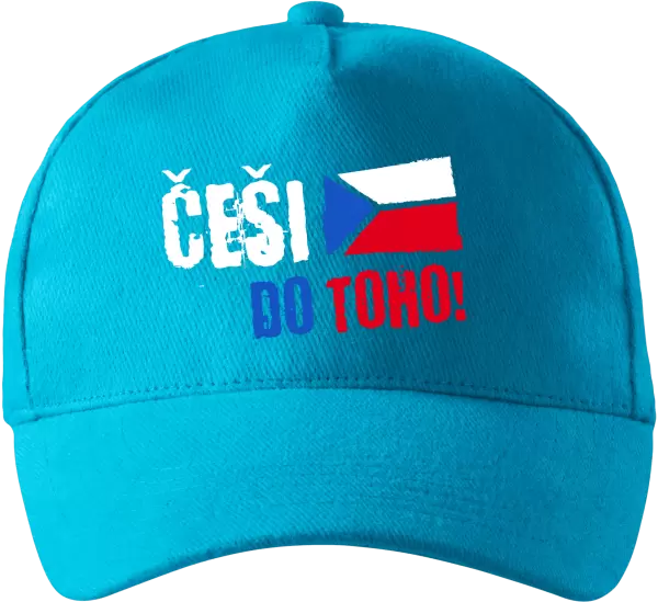 Kšiltovka Češi, do toho! - vlajka