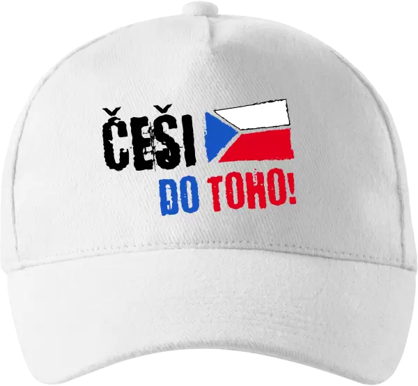 Kšiltovka Češi, do toho! - vlajka