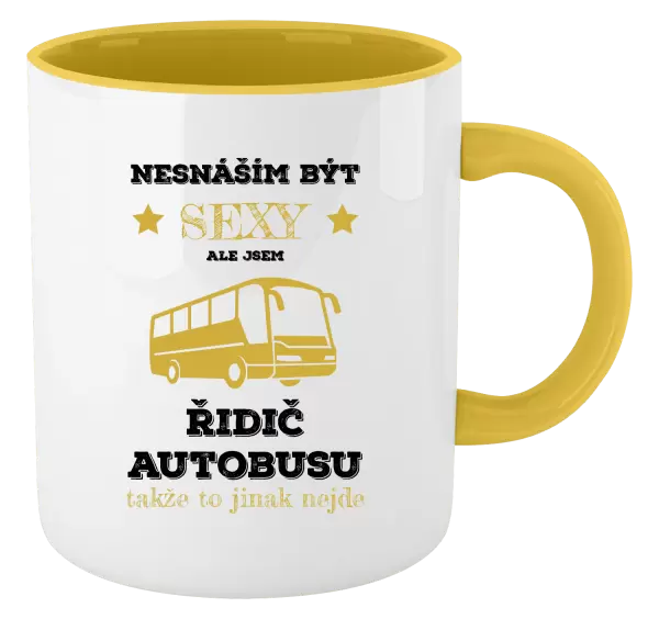 Hrnek Nesnáším být sexy, ale jsem řidič autobusu