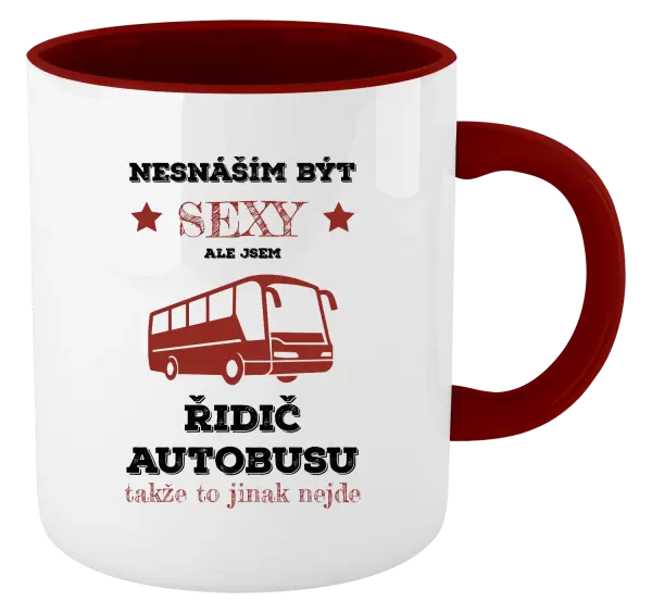 Hrnek Nesnáším být sexy, ale jsem řidič autobusu