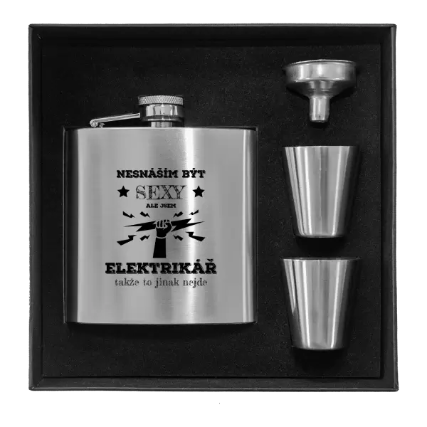 Placatka v krabičce Nesnáším být sexy, ale jsem elektrikář